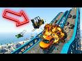 FAIRE UNE MEGARAMPE en chariot élévateur ou en tondeuse ? 🚜💥 Venez voir ce carnage géant ! (GTA 5)
