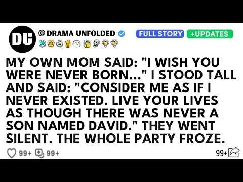 At My Graduation Dinner, My Mom Said: “We Wish You Were Never Born” — So I Did What Nobody Expected