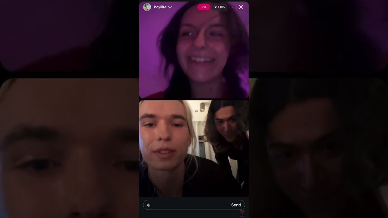 boyliife instagram live 7/30/25 