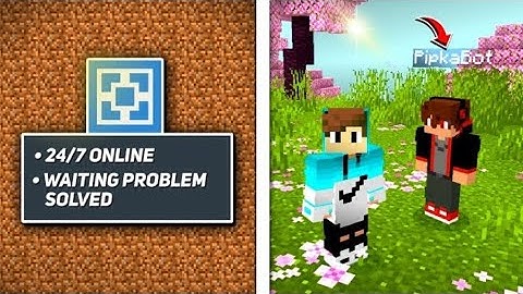 Fix Aternos Queue & Run 24/7 with a Bot! Build a  Pro Lobby Fast