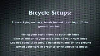 Bodeefit Bicycle Situps