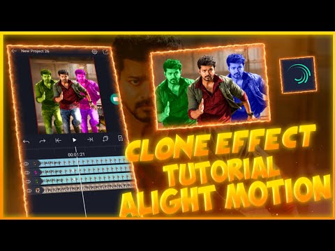 Clone effect tutorial alight motion || Malayalam | alight motion clone effect | haruefxtutorials