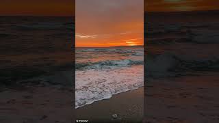 Beautiful Sunset at the Beach 🌅 Relax Your Mind #shorts #sunset#beach#nature#naturelovers#shorts