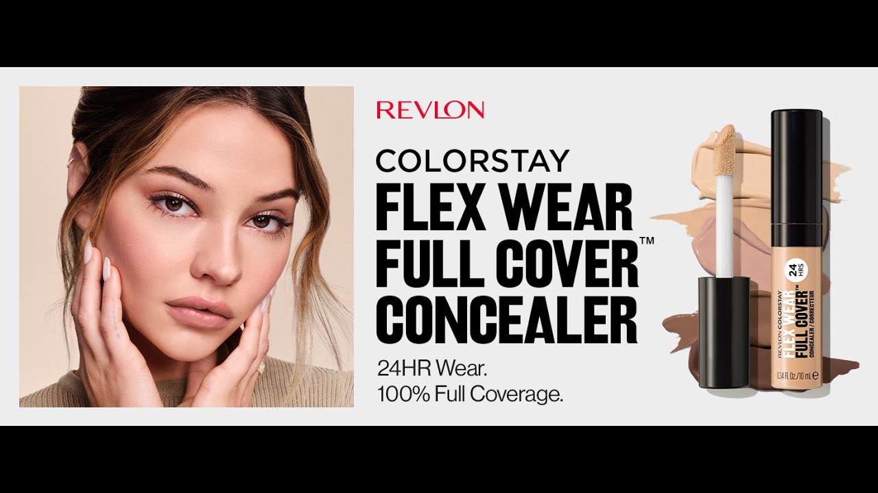 Revlon ColorStay Flex Wear, Full Cover Non-Creasing Concealer