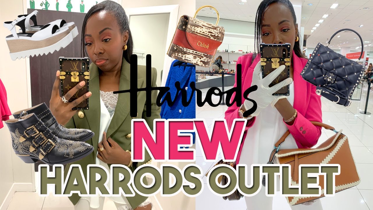 EXCLUSIVE FIRST LOOK at the NEW HARRODS OUTLET! Luxury Shopping at