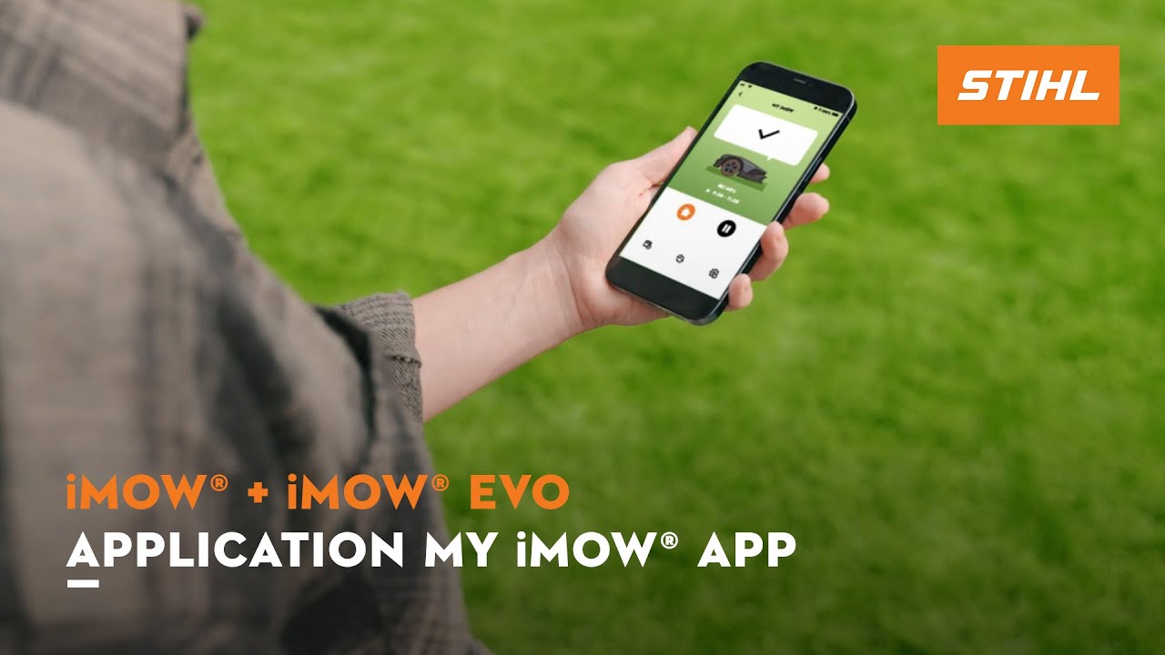 Robot tondeuse STIHL iMOW® | Application MY iMOW® App