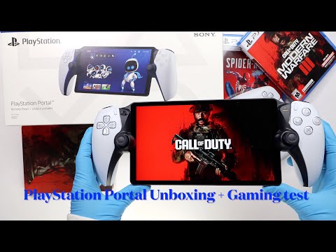 PlayStation Portal Remote Player The Handheld Gateway To Your PS5 Unboxing  - ASMR 