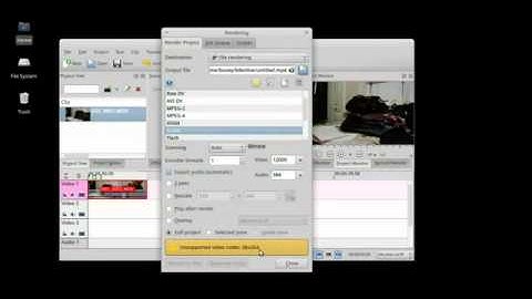 How to fix the "Unsupported Codec" problem in Kdenlive (Ubuntu 12.04)
