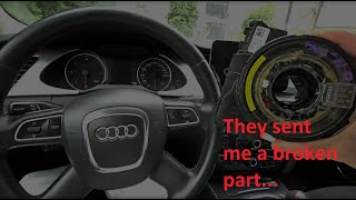 Audi A4 B8 MFSW Steering Wheel Upgrade + Compatible Clock Spring and VCDS Coding