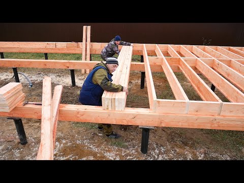 Видео: Построили самый бюджетный каркасный дом. Пошаговый процесс строительства