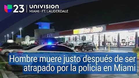 Investigan muerte de un hombre tras ser detenido p...