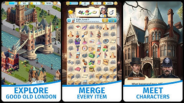 Sherlock・Merge Mystery Gameplay Android Mobile