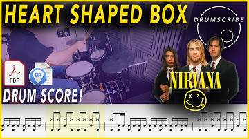 Thumbnail of Heart Shaped Box - Nirvana | DRUM SCORE Sheet Music | #260 DRUMSCRIBE