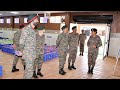 Lieutenant General Vijay B Nair Reviews Logistics and Air Maintenance Preparedness
