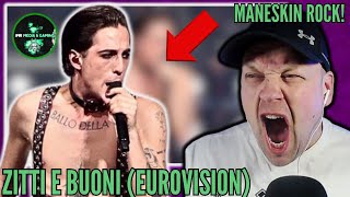 MANESKIN | Damiano OWNS The Stage Like FREDDIE MERCURY! | Zitti E Buoni ( Live ) [ Reaction ] | UK