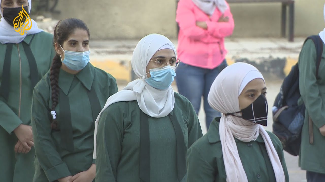 صورة فيديو : بعد إغلاق قرابة عامين بسبب كورونا.. عودة الطلاب للمدارس الأردنية ??