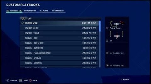 Madden 21 custom offensive playbook editing