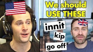 American Reacts to 19 EXTREMELY British Words (Part 1)
