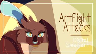 Artfight Attacks - Digital Speedpaint