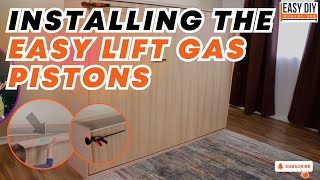 Installing the Easy Lift Gas Pistons | Easy DIY Murphy Bed USA