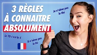 French conjugation : 3 rules you MUST know