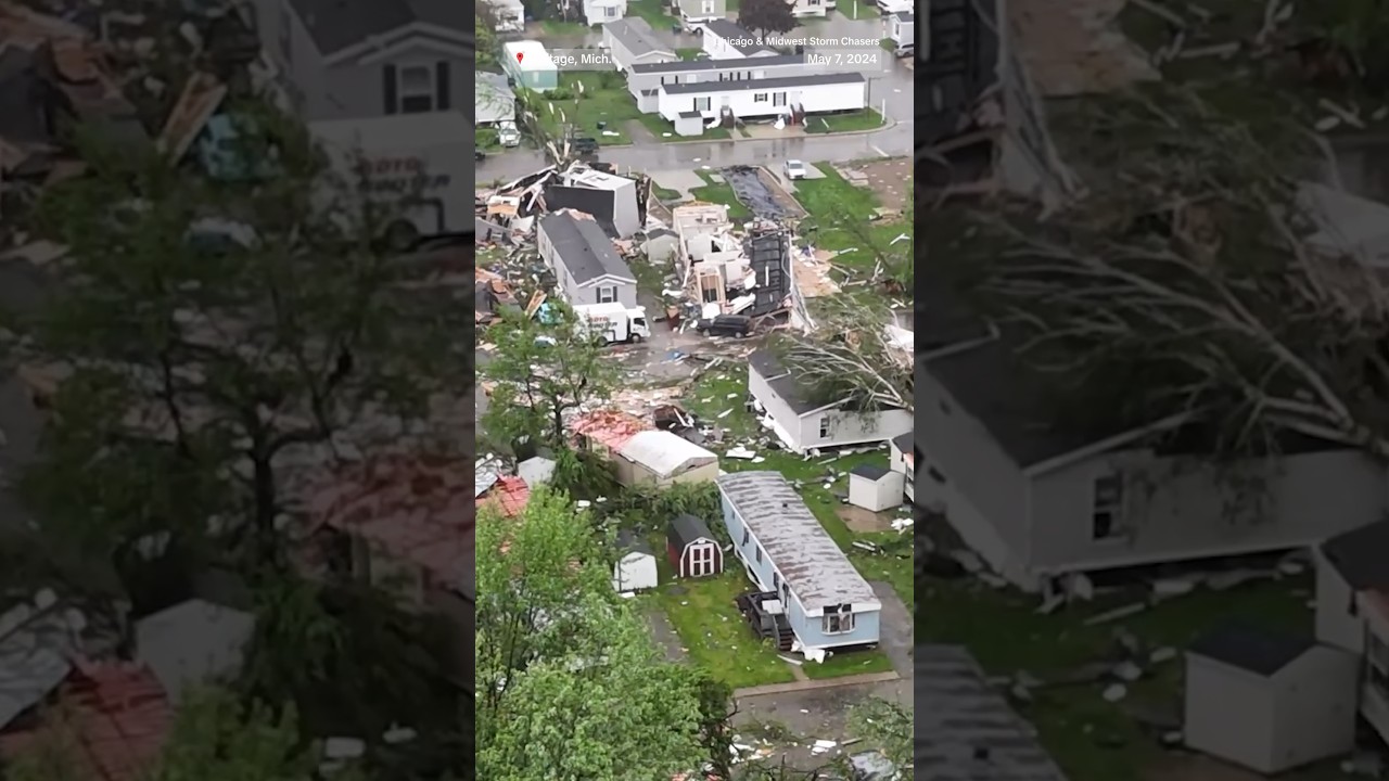 Tornadoes heavily damage FedEx building and mobile home park