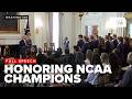 FULL SPEECH: Trump speaks at White House event honoring NCAA national champions