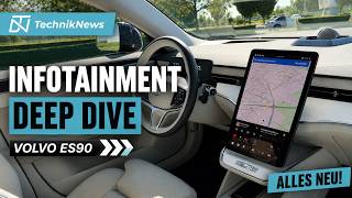 Das NEUE Volvo Infotainment im Deep Dive: ES90 & EX90 im vollen Check! ⚡📱 | TechnikNews Review