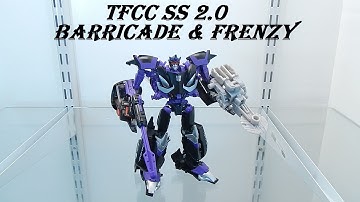 Transformers Video Review: TFCC SS 2.0 Barricade & Frenzy