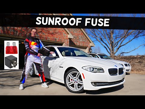 BMW F10 F11 SUNROOF FUSE, SUN ROOF FUSE LOCATION BMW 528i 535i 520i 530i 550i 518d 520d 525d 530d 53
