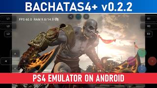 BachataS4+ 0.2.2 GOD OF WAR 3 Remastered (Android) Gameplay | PS4 Emulator on Android