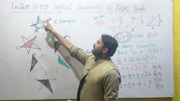 LOGICAL REASONING ,,Lecture=02......by Feroz Shah......QCA.....ETEA Test preparation