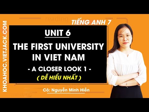 Video Tiếng Anh 7 - Unit 6 The first university in Viet Nam... - youtube