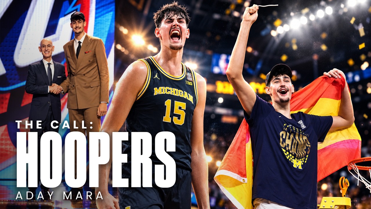 7 Footer Aday Mara Left Spain to Chase His NBA Dream | Michigan → OKC Thunder I 12th Pick II EP2