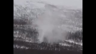 Snow devil in Norvegia