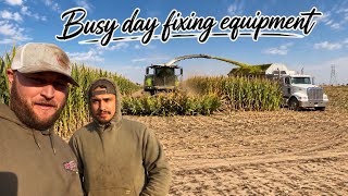 Silage season makes a turn for the worst when swathers come out