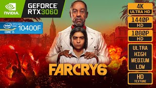 FAR CRY 6 - RTX 3060 - i5 10400F