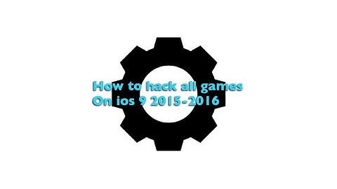 How to hack all games on ios 9 2015 with JAILBREAK