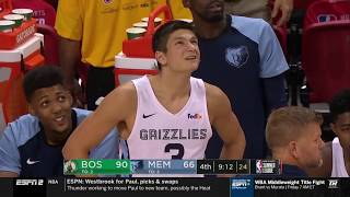 Grayson Allen EJECTED on Back-to-Back Flagrant Fouls - NBA Summer League Celtics vs. Grizzlies