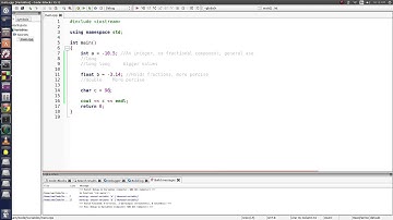 Basic C++ Data Types & Variables