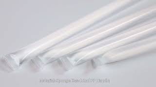 Cleanmo Ip-4.5 Ipa Snap Foam Swabs Easy & Effective Printhead Cleaning For Thermal Printers