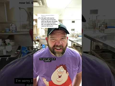 Can I Be Buried With My 36 Year Old Teddy Bear Gdubya Autopsytech Teddybear 