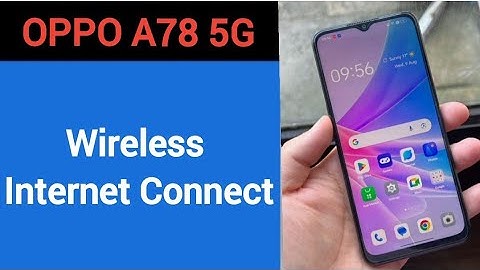 How to connect hotspot via QR code, Oppo A78 5G me wireless internet connect kaise karen