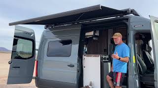 2023 Tiffin GH1 Adventure Van  awning and controls