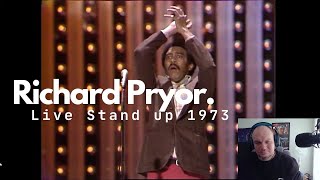FIRST TIME REACTING TO Richard Pryor Stand Up | The Midnight Special | August 17, 1973.