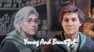 【Hogwarts Legacy】Young And Beautiful | Sebastian Sallow/Male Player Character