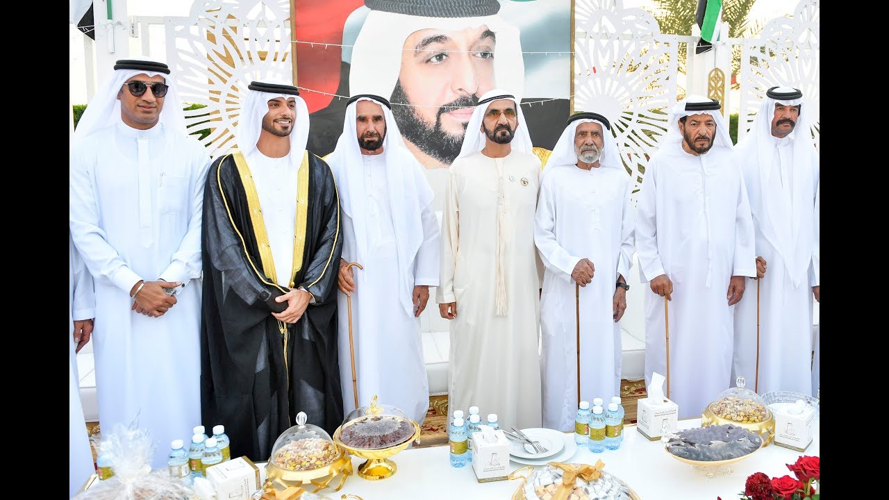 محمد بن راشد يحضر أفراح الفلاسي والكتبي