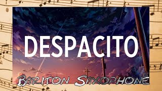 Luis Fonsi feat. Daddy Yankee - Despacito  -Woodwind Quartet-  Bariton Saxophone  Free Sheet Music screenshot 5