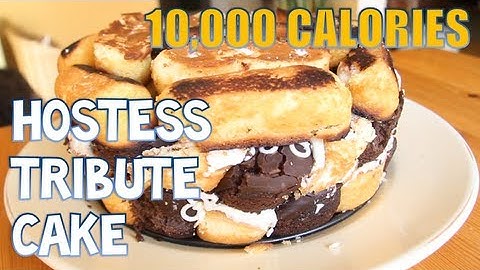 Hostess Tribute Cake (10,000 Calories)