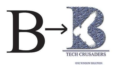 How to Create Logo in adobe Photoshop 7.0 || Alphabets Modification || Logo Creation